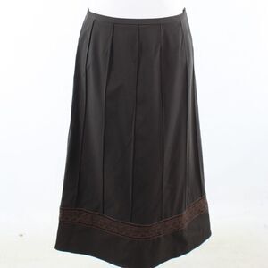 Doncaster brown peasant skirt 8